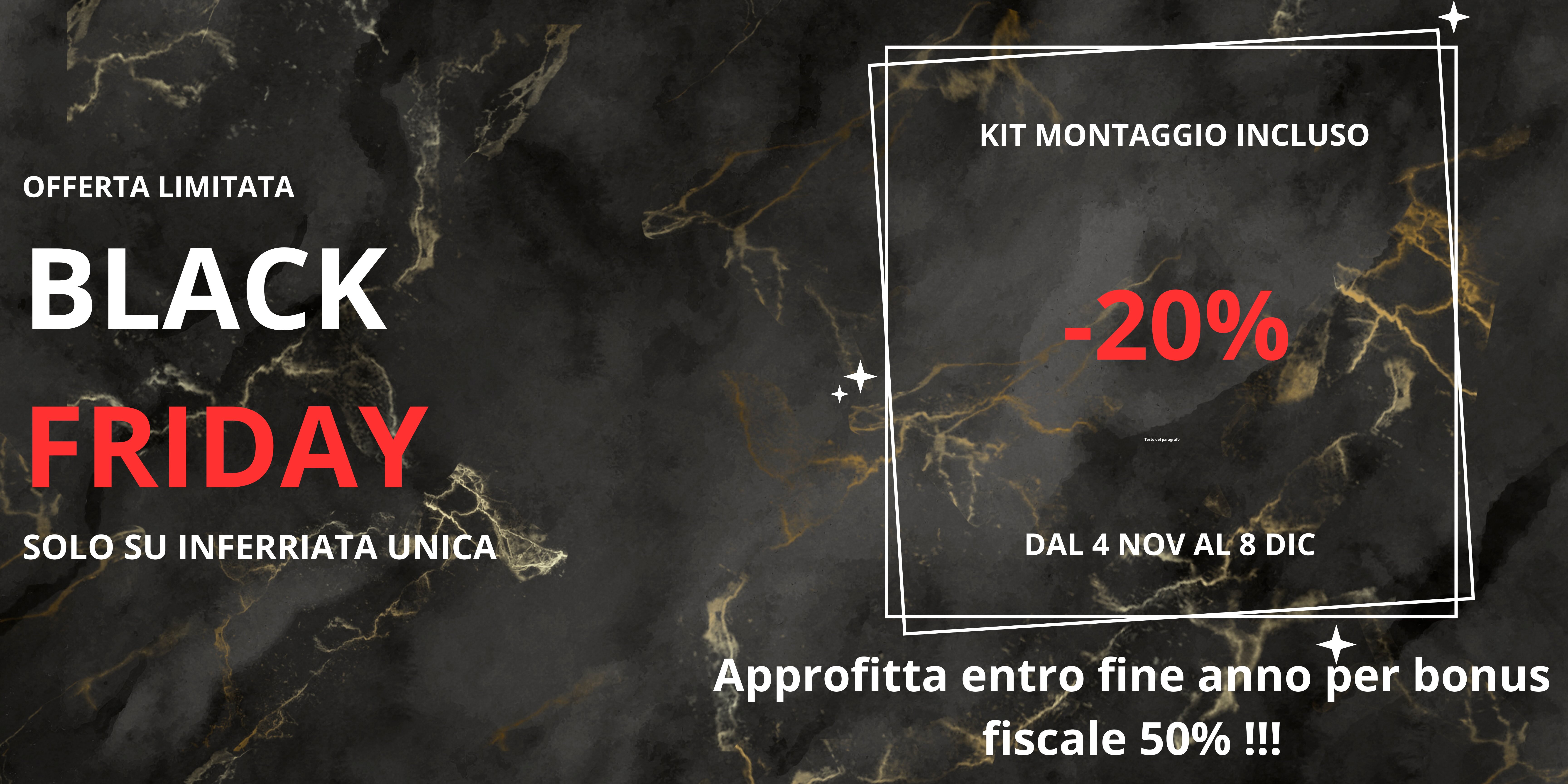 Promo sicurezza inferriate unica