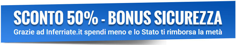 Sconto 50% sicurezza